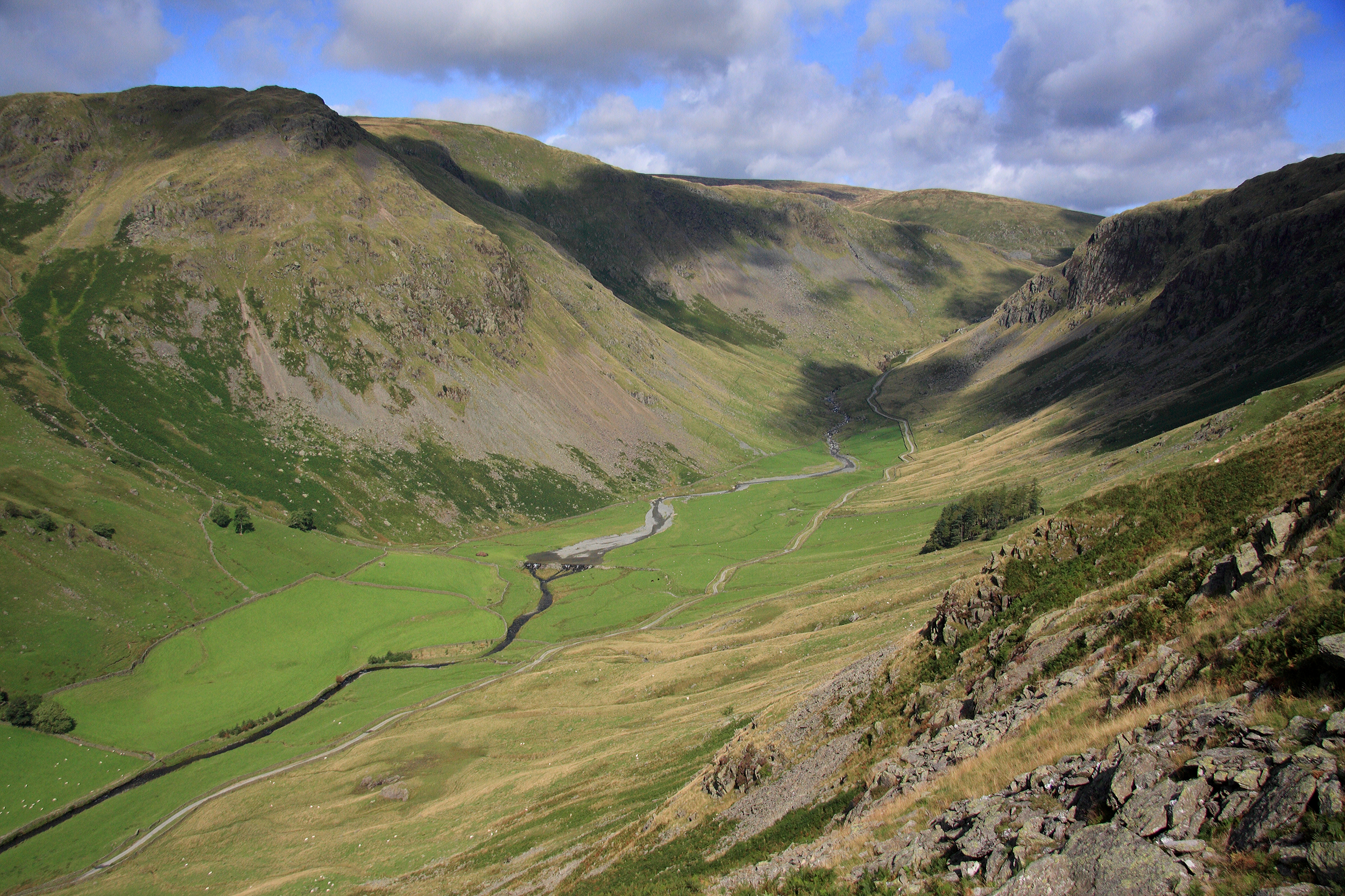 The upper reaches of Longsleddale