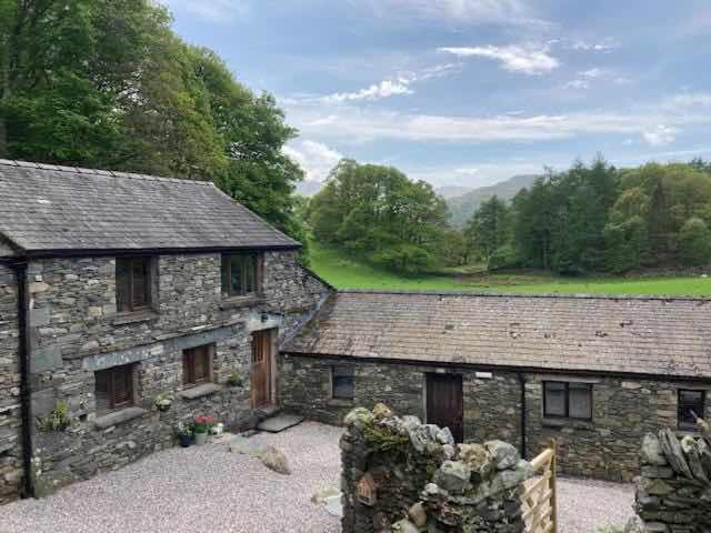 Crookabeck farm house from the outside - best places to stay in the Lake District