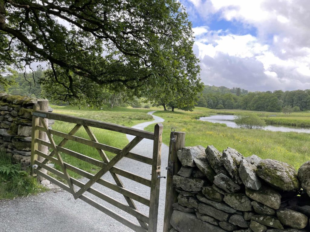 Elterwater walk with accessible pathway