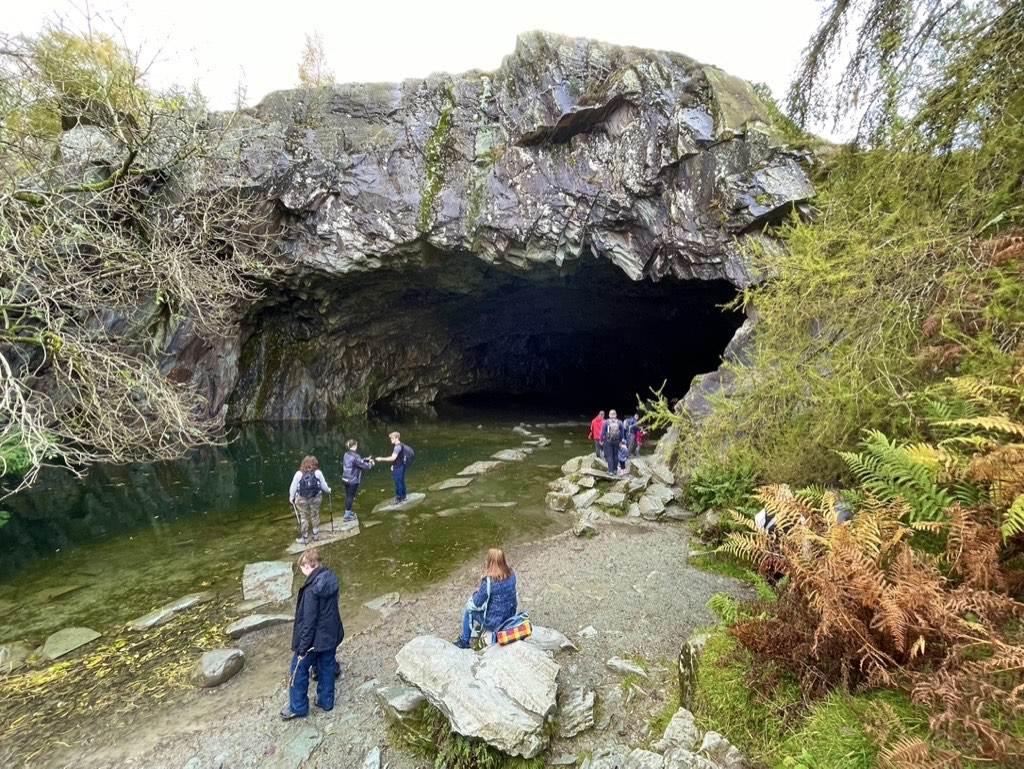 Rydal Cave from the Outside - Lake District secret caves