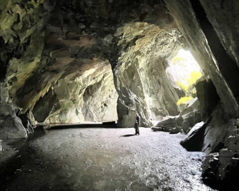 Cathedral Cave - Lake District secret caves