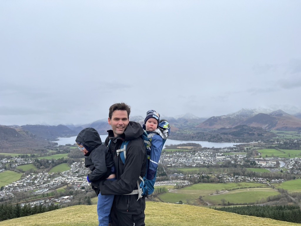 The view of Keswick from Latrigg