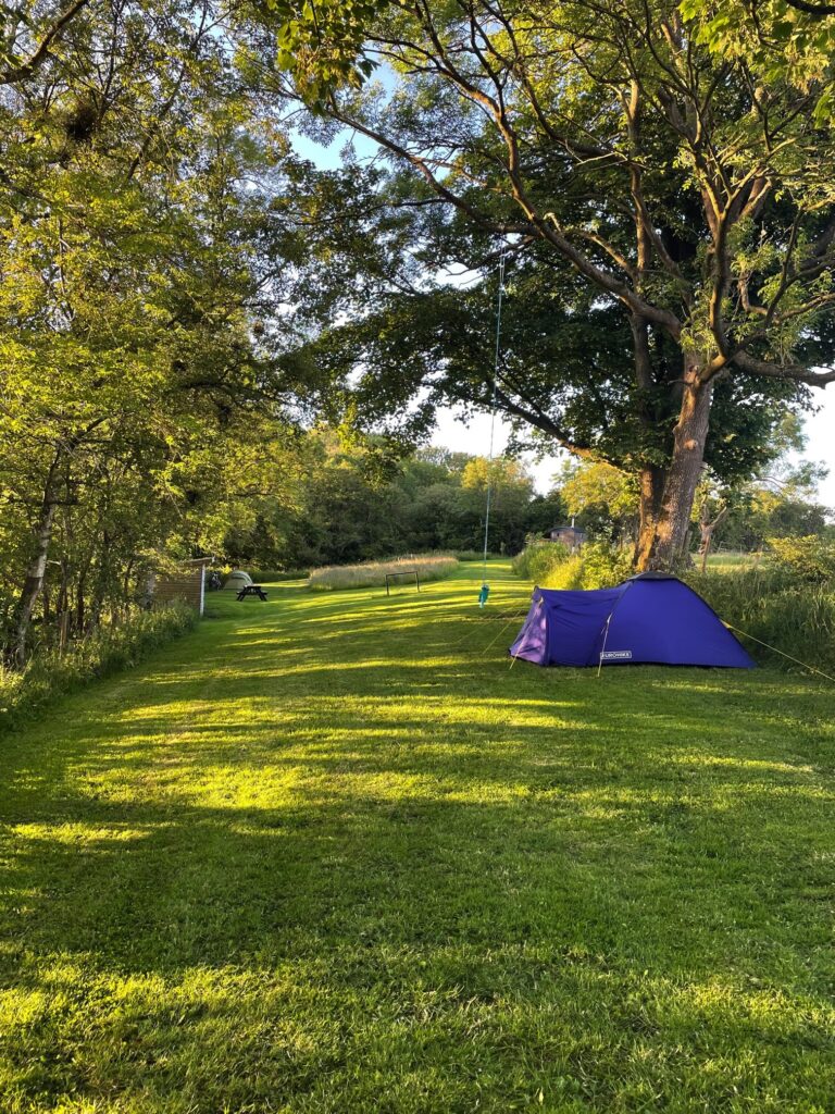 Semi wild camping Lake District - Camping at Banks