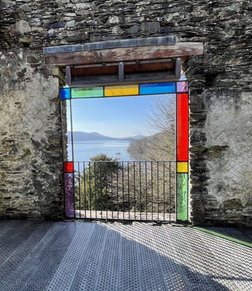  Claife Viewing Station with Lake Windermere through the window