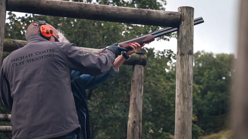 Michael Coates - Clay Pigeon shooting  - Unusual lake district activities