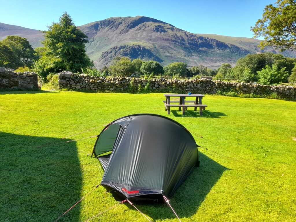 Semi wild camping Lake District - Wild Wool Barn - Ennerdale