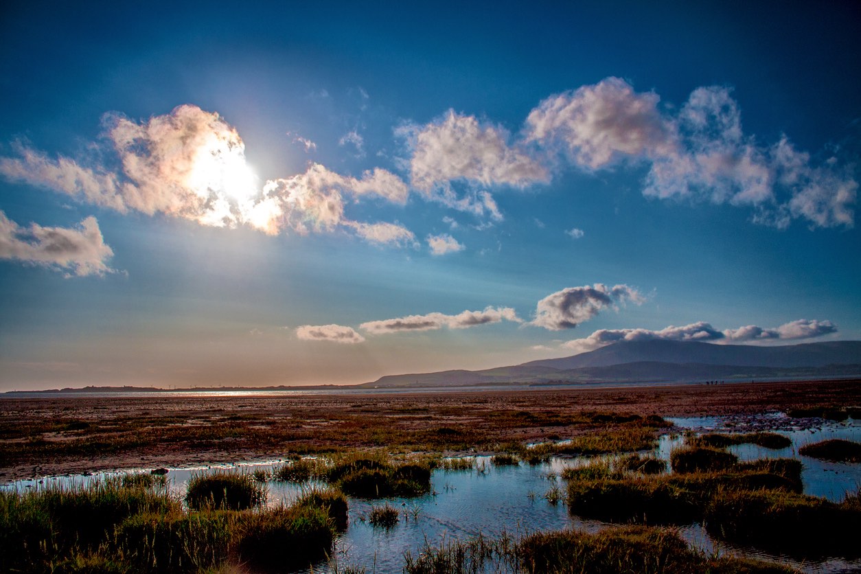 A view across the estuary near Kirkby in Furness