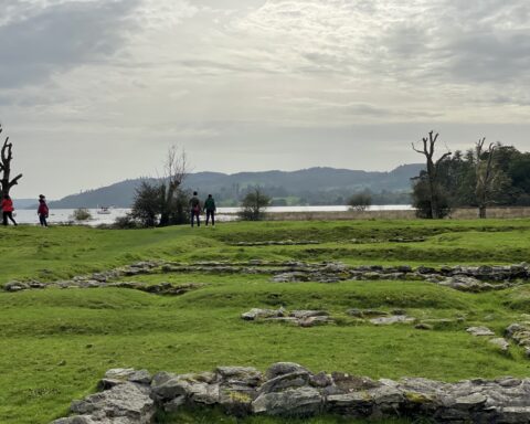 Ambleside Roman Fort - next to lake Windermere