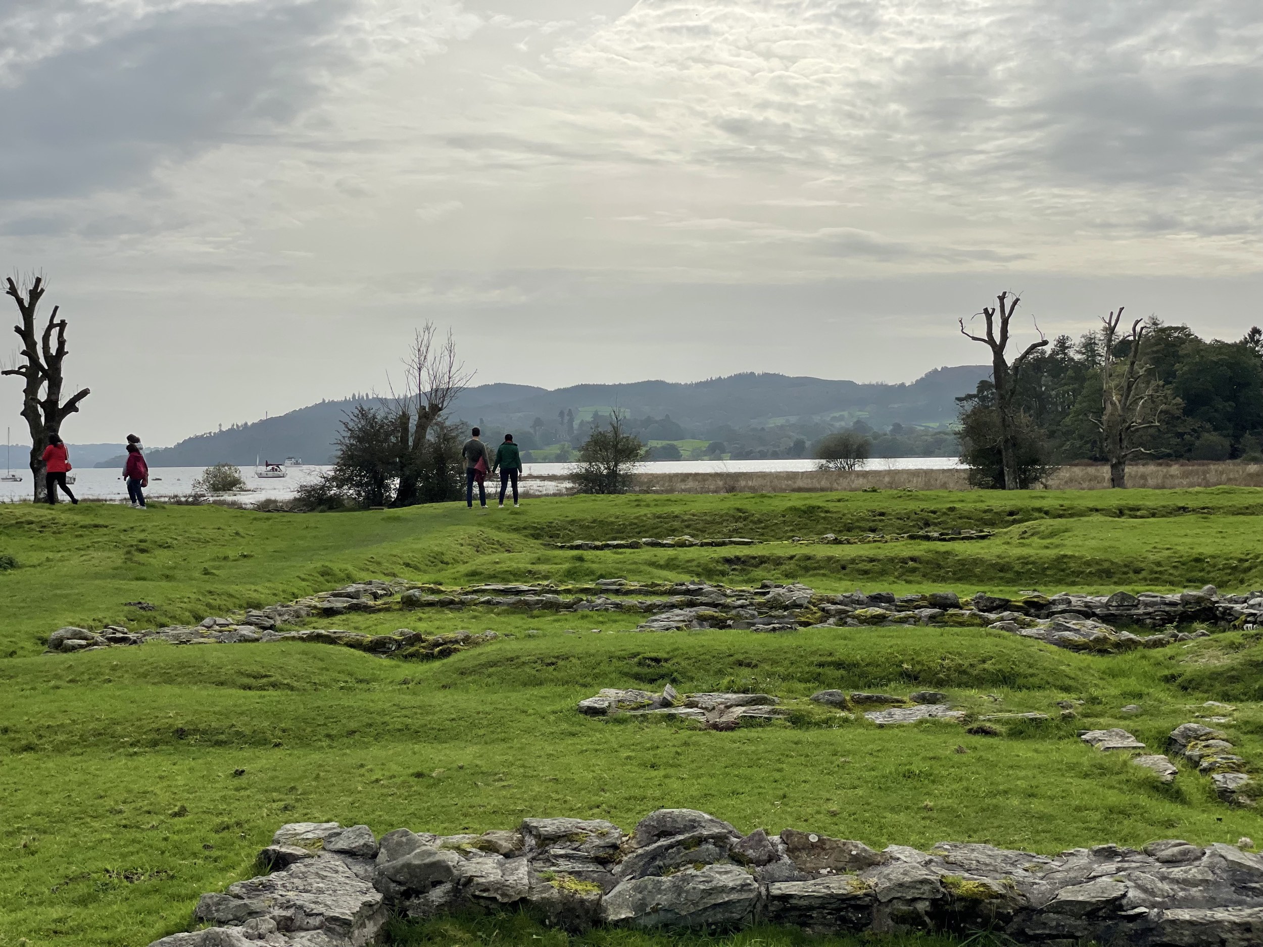 Ambleside Roman Fort - next to lake Windermere