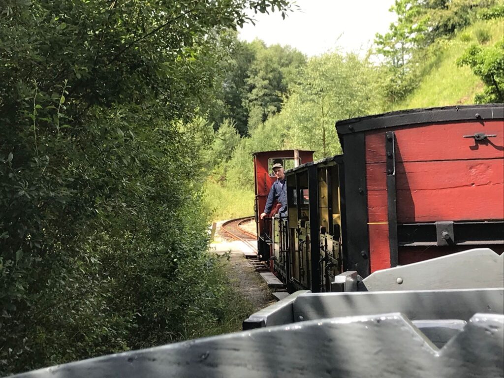 Train ride at Thelkeld Quarry and Mining Museum