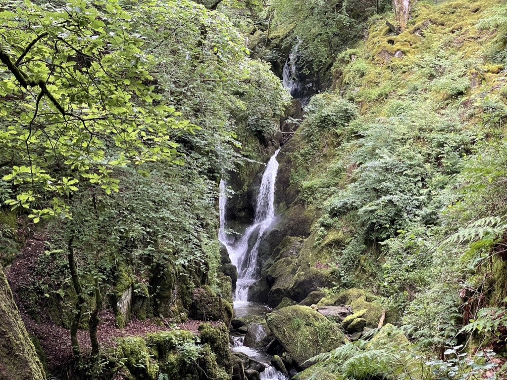 Stock Ghyll falls Ambleside 