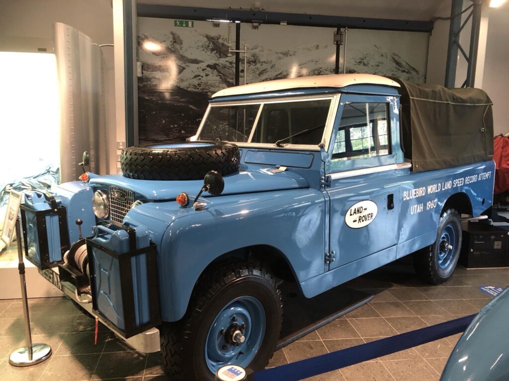 Donald Campbells Land Rover - Ruskinn Museum Coniston